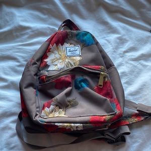 mini Herschel floral backpack